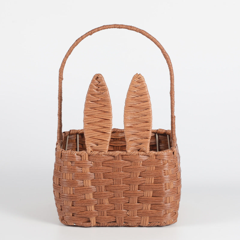 Women's decorative basket with bunny ear design Kalsten