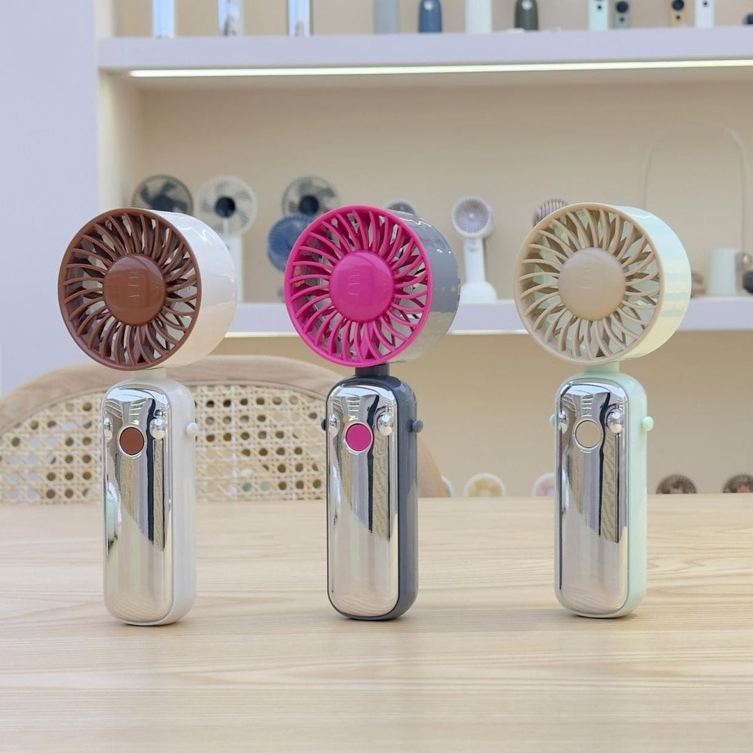 Unisex Portable Handheld Fan with Powerful Battery and Compact Design Kalsten