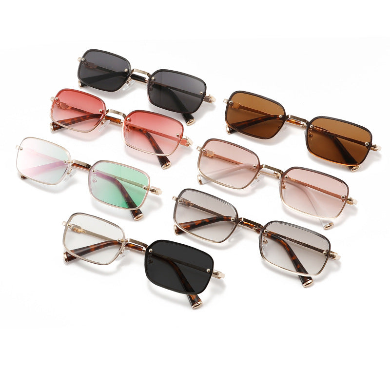 Women's sunglasses with elegant, rectangular frame and polarizing lenses Kalsten