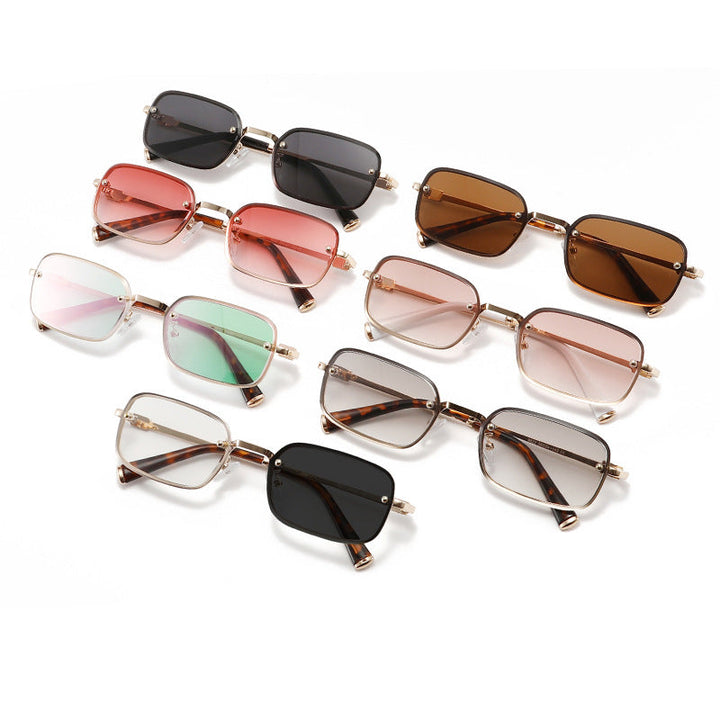 Women's sunglasses with elegant, rectangular frame and polarizing lenses Kalsten