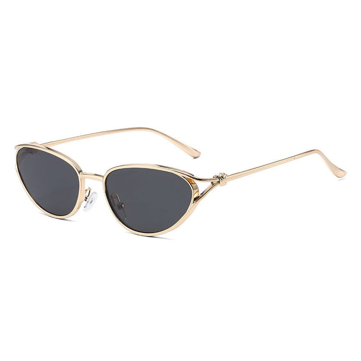 Women Cat-Eye Sunglasses with Elegant Golden Frame and Polarized Lenses Kalsten