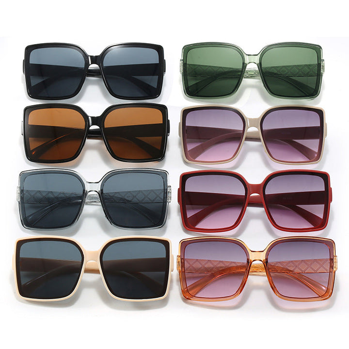 Women's fashionable square sunglasses with elegant frame Kalsten