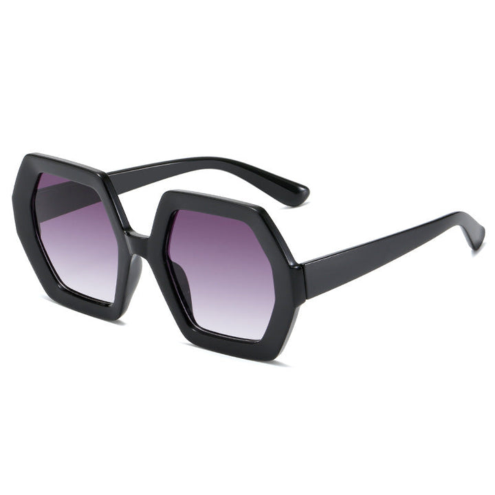 Ladies hexagonal sunglasses with comfortable frame Kalsten
