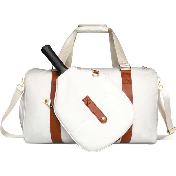 Sporty travel bag with integrated racket cover Kalsten