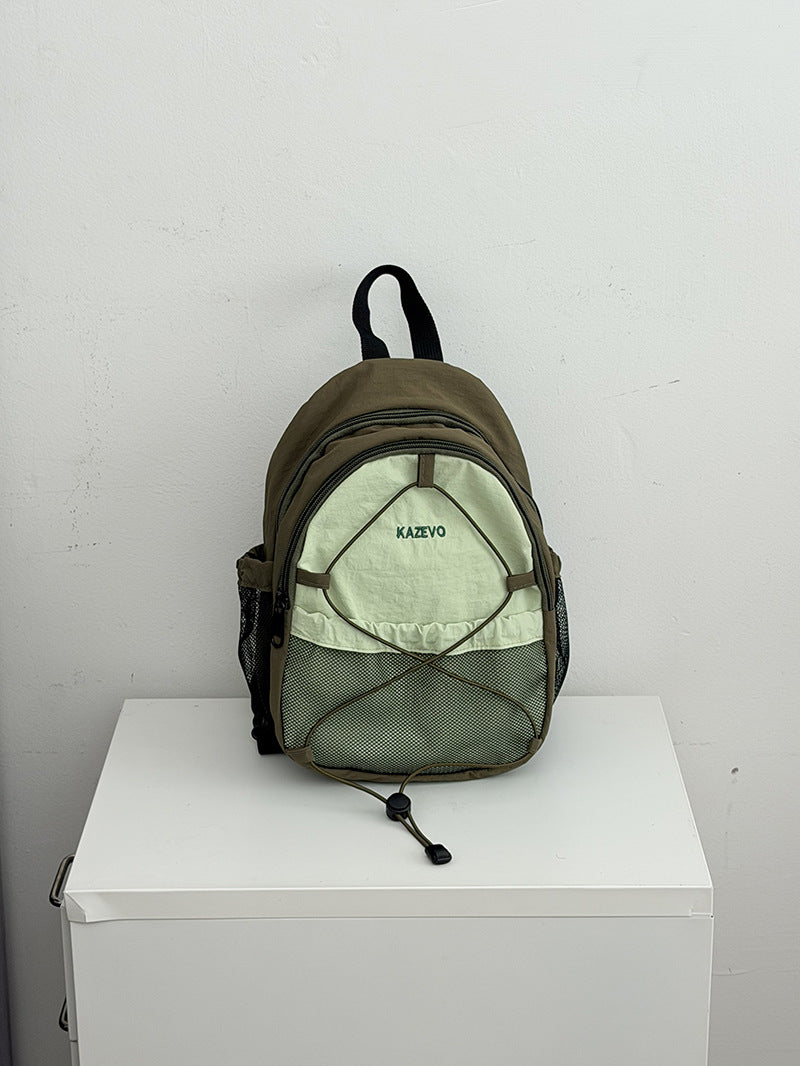 Compact Multi-Pocket Casual School Backpack