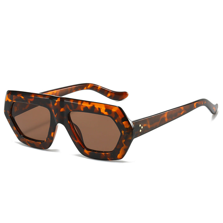 Women's fashionable optical glasses in extravagant hexagon design Kalsten