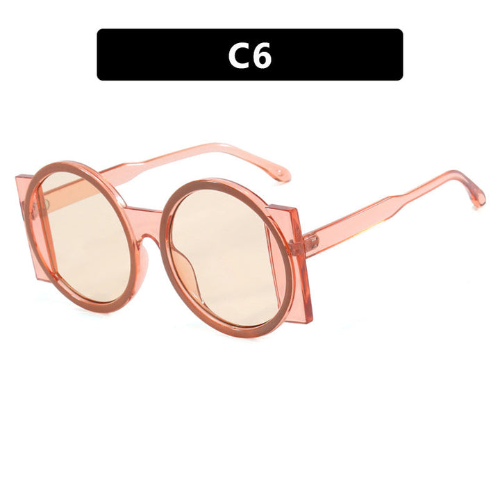 Women's oversized sunglasses with square frame and UV protection Kalsten