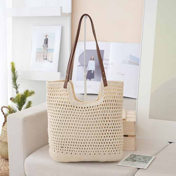 Handcrafted mesh tote bag Kalsten