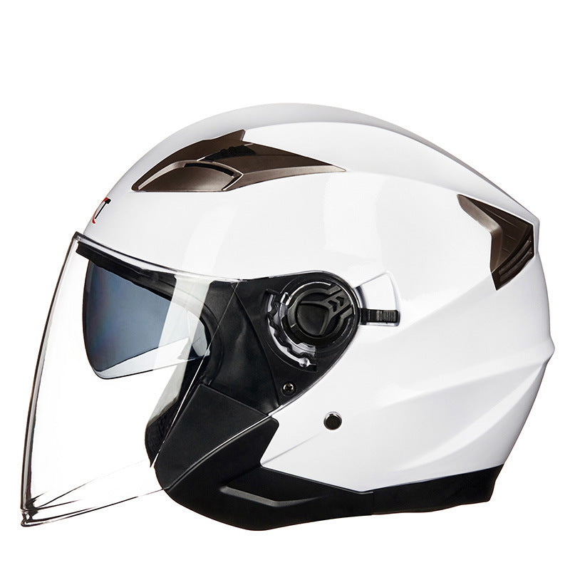Full-Face Motorcycle Helmet with Integrated Visor Kalsten