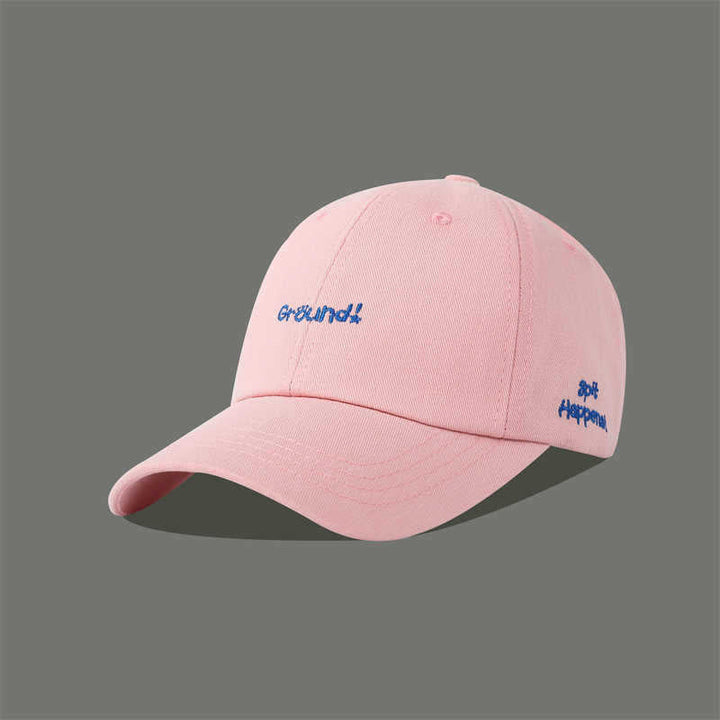 Women's Motivational Text Embroidered Cap Kalsten