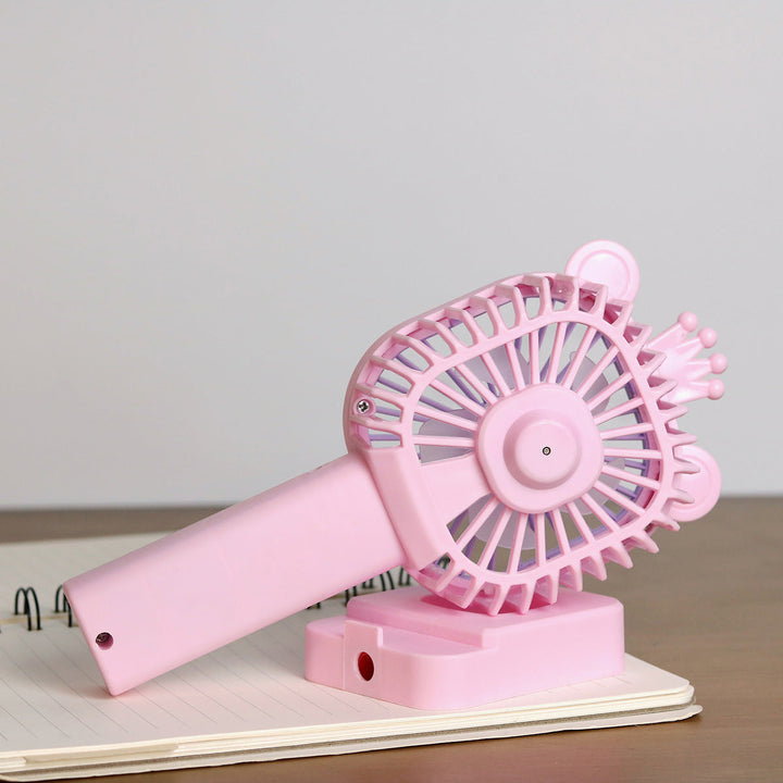 Unisex Portable Hand Fan with Cute Animal Design Kalsten