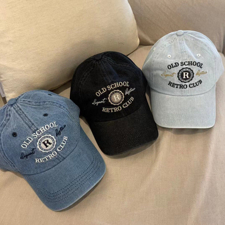 Unisex Retro Denim Baseball Cap Kalsten