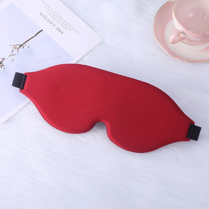 Unisex nan ergonomic 3D sleep mask with contoured eye cavities and adjustable comfort band Kalsten