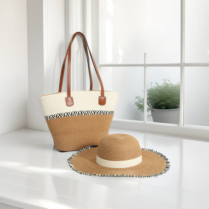 Beach bag and sun hat Kalsten