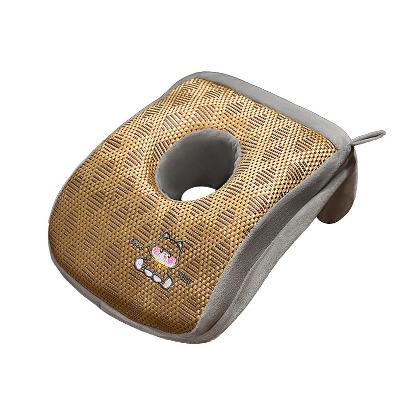Plush Neck Support Pillow with Ergonomic Cutout Kalsten
