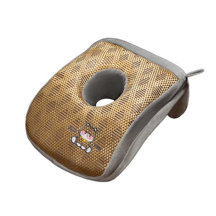 Plush Neck Support Pillow with Ergonomic Cutout Kalsten