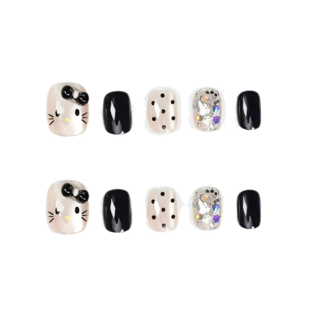 Premium Glittering Press-On Nail Extensions Kalsten
