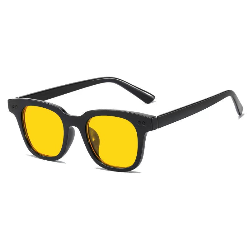 Women's fashionable retro sunglasses with sturdy plastic frame Kalsten
