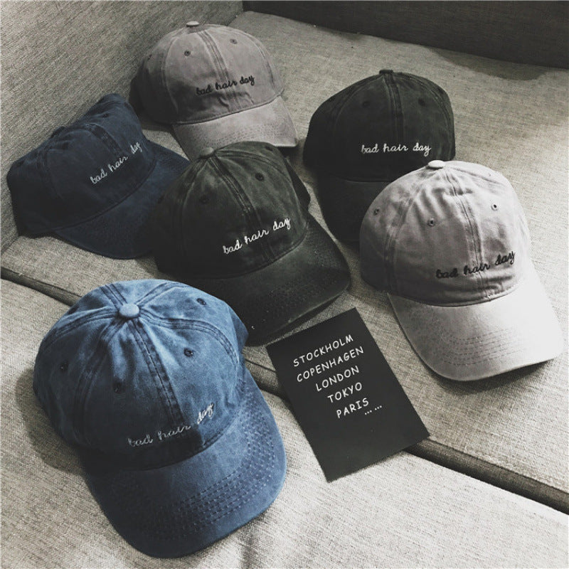 Women's Embroidered Casual Soft Cotton Baseball Cap Kalsten