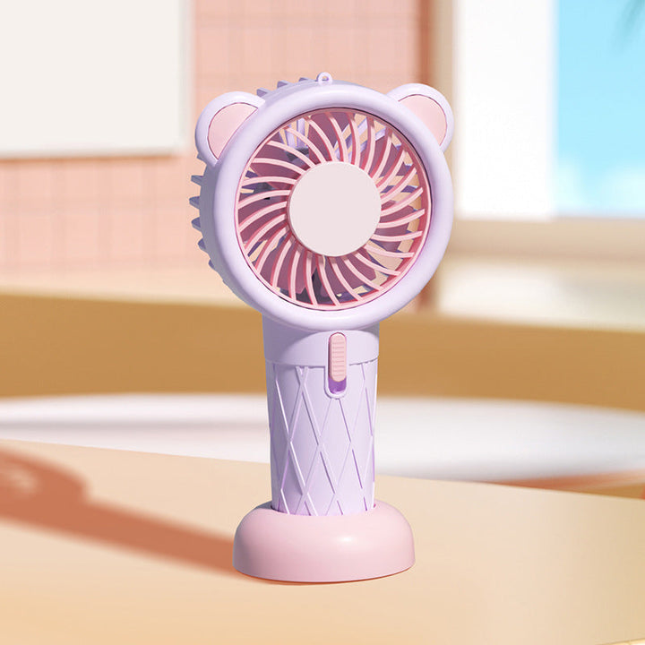 Women's Portable Mini Fan with Playful Animal Design Kalsten