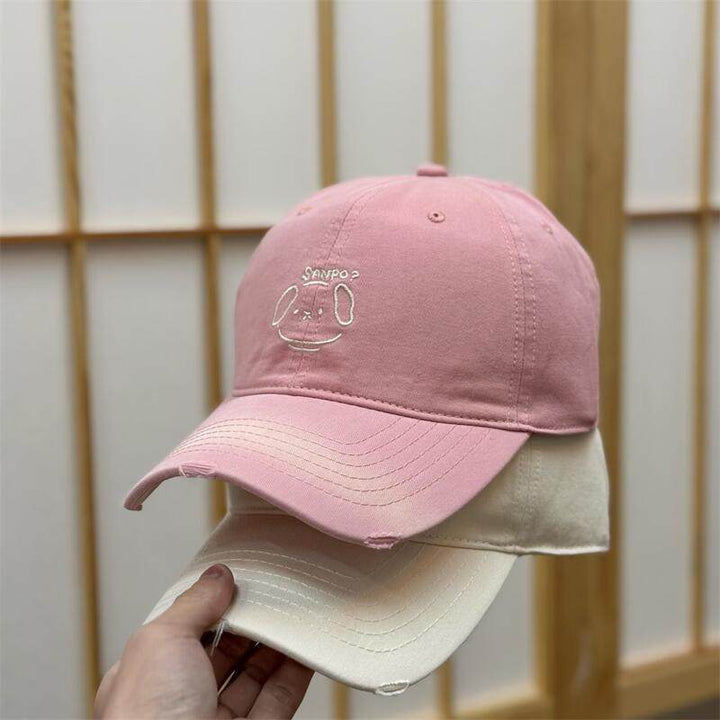 Women's Casual Character-Embroidered Baseball Cap Kalsten