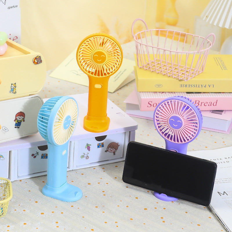 Women's Portable Smiley Fan Kalsten