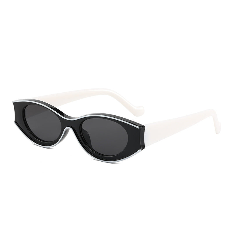 Women's Cat-Eye Sunglasses with Contrasting Frame Design Kalsten
