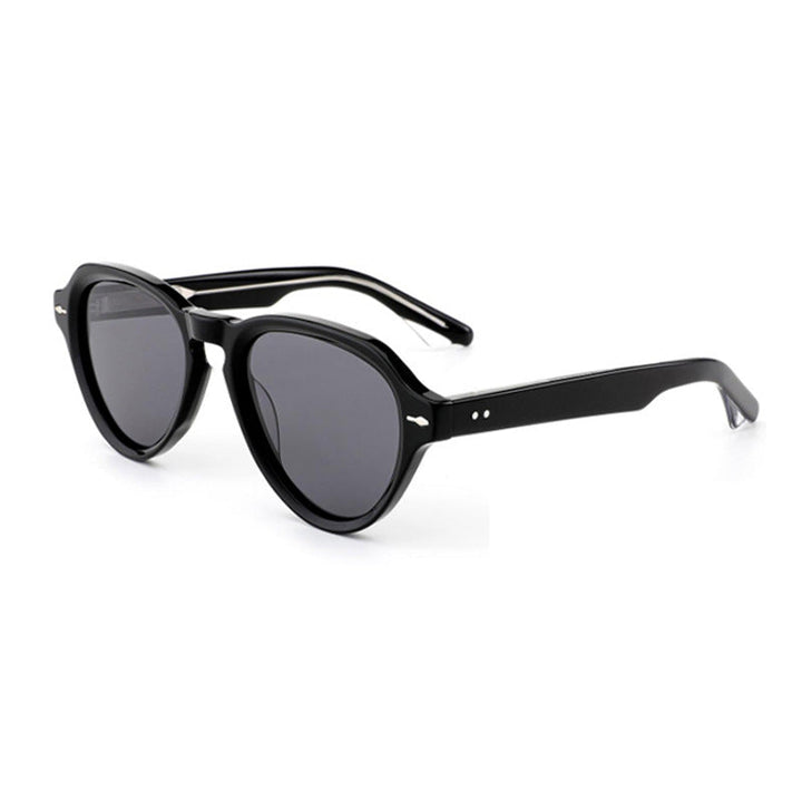 Ladies fashionable sunglasses in elegant, round design with polarized lenses Kalsten