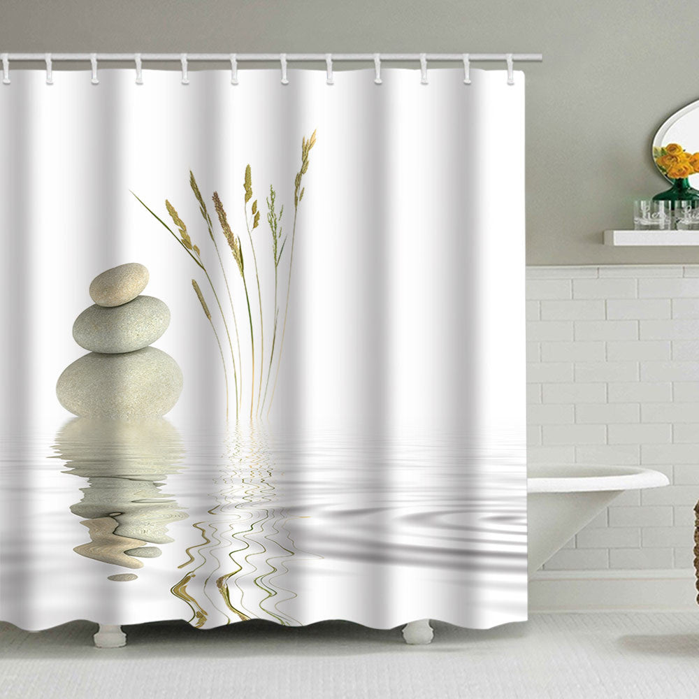 Artistic Floral Shower Curtain Kalsten