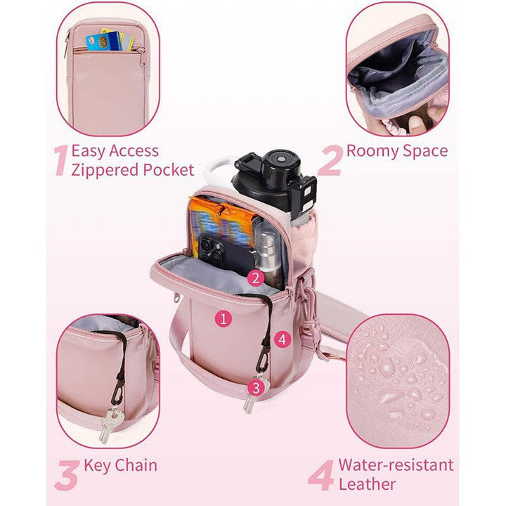 Practical bottle and accessory bag Kalsten
