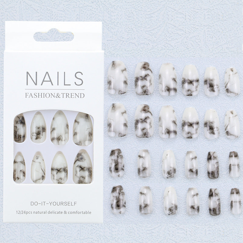 Artistic Graphic Press-On Nail Set Kalsten