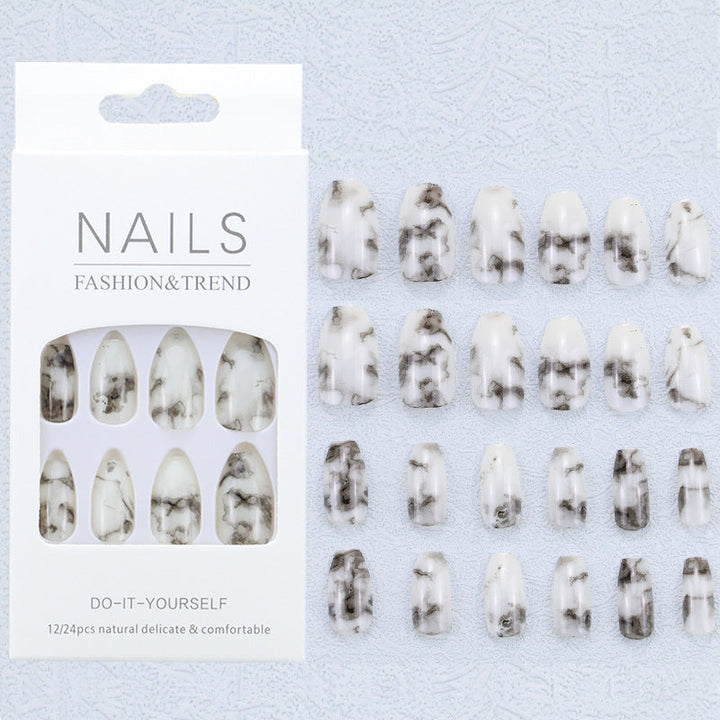 Artistic Graphic Press-On Nail Set Kalsten