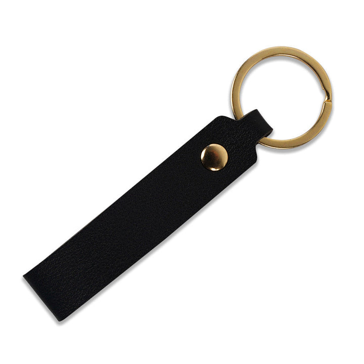 Unisex keychain made of high-quality artificial leather with practical loop Kalsten