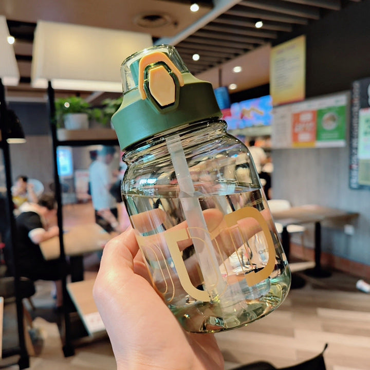 Ladies Ergonomic Water Bottle with Leak-Proof Lid Kalsten