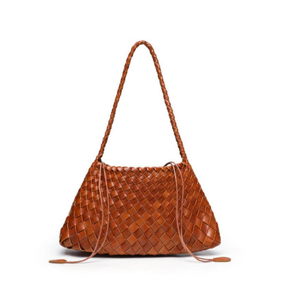 Textured Woven Slouchy Shoulder Bag Acalora