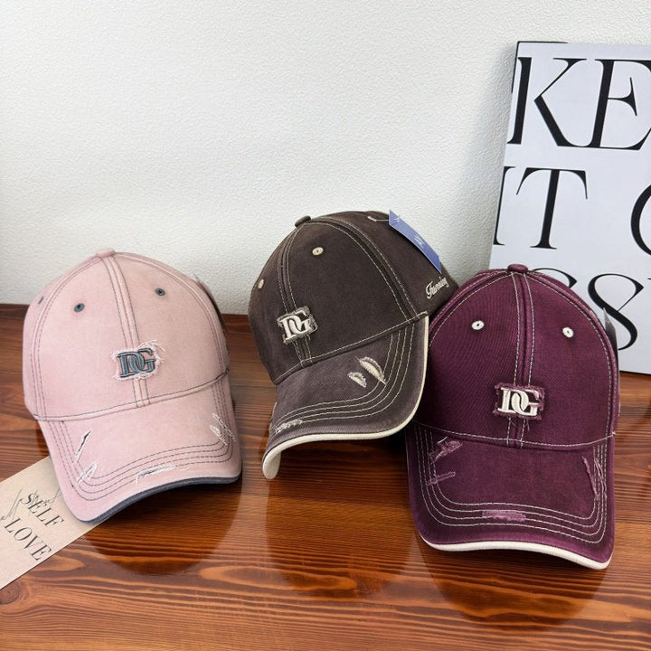 Men's Distressed Cotton Baseball Cap Kalsten 1784270840