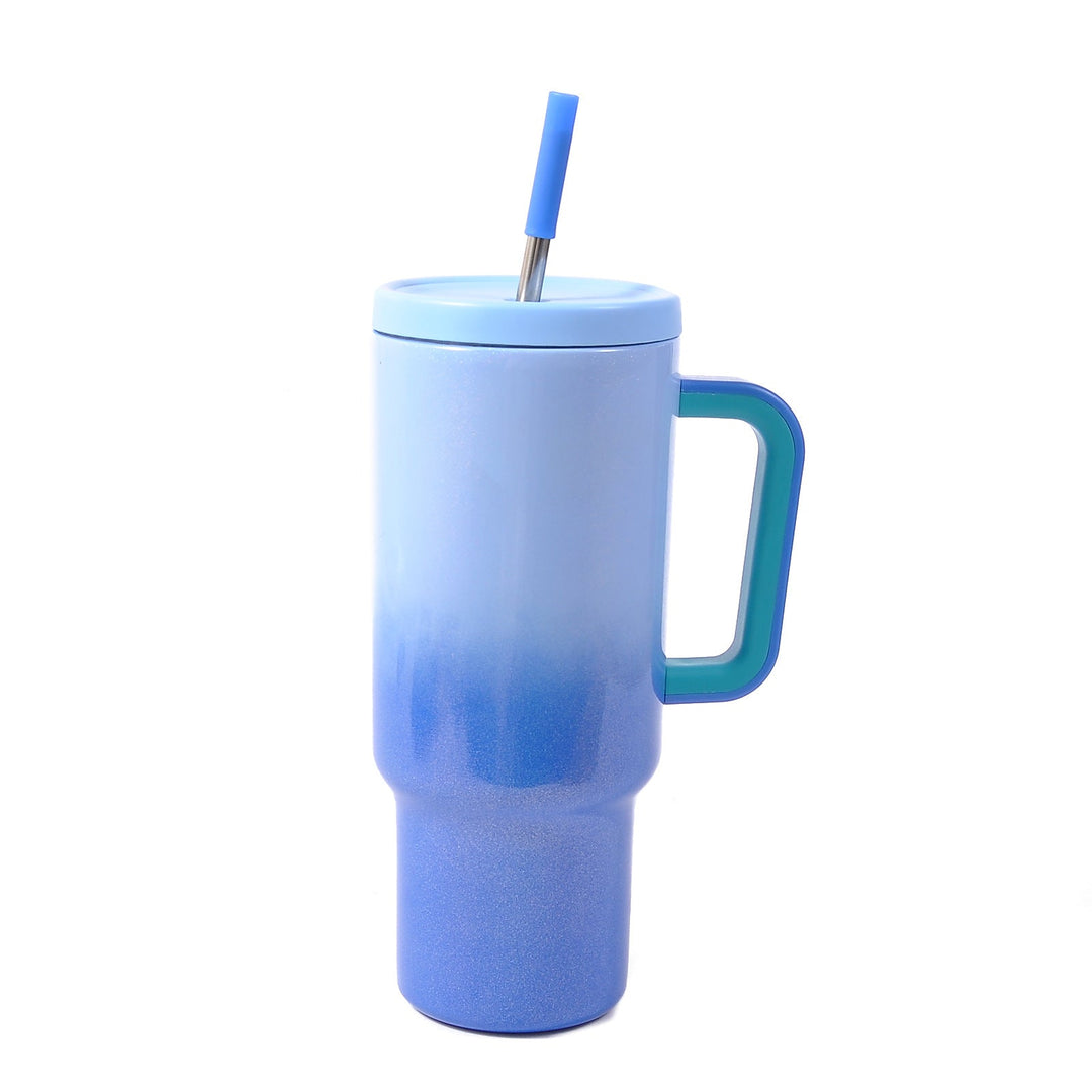 Women High-Quality Insulated Cup with Integrated Straw Kalsten
