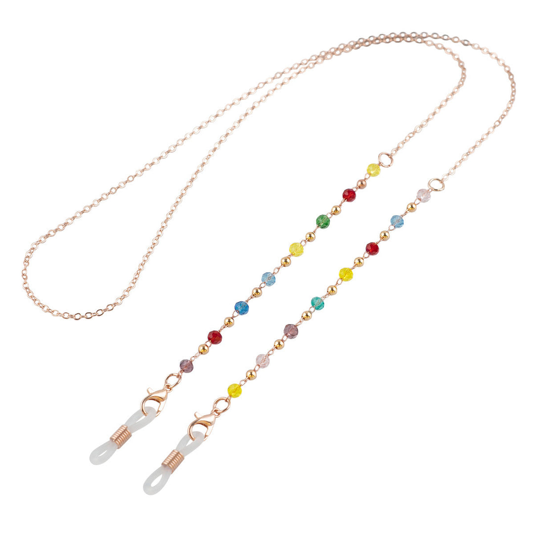 Colorful Crystal Decorative Eyewear Chain Kalsten