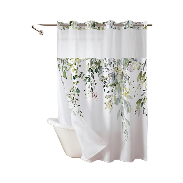Artistic Floral Shower Curtain Kalsten