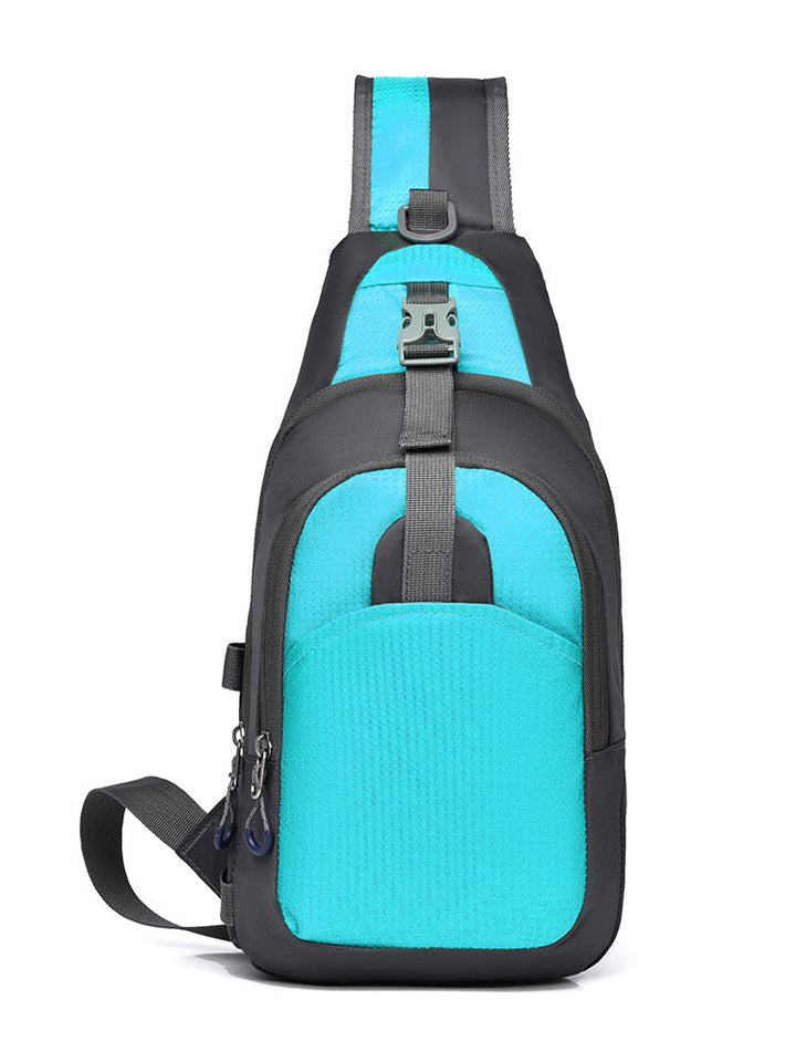 Sling backpack with comfortable back padding and many compartments Kalsten