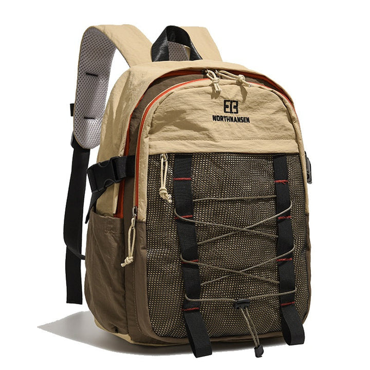 Outdoor backpack with ergonomic carrying system and cushioning back padding Kalsten