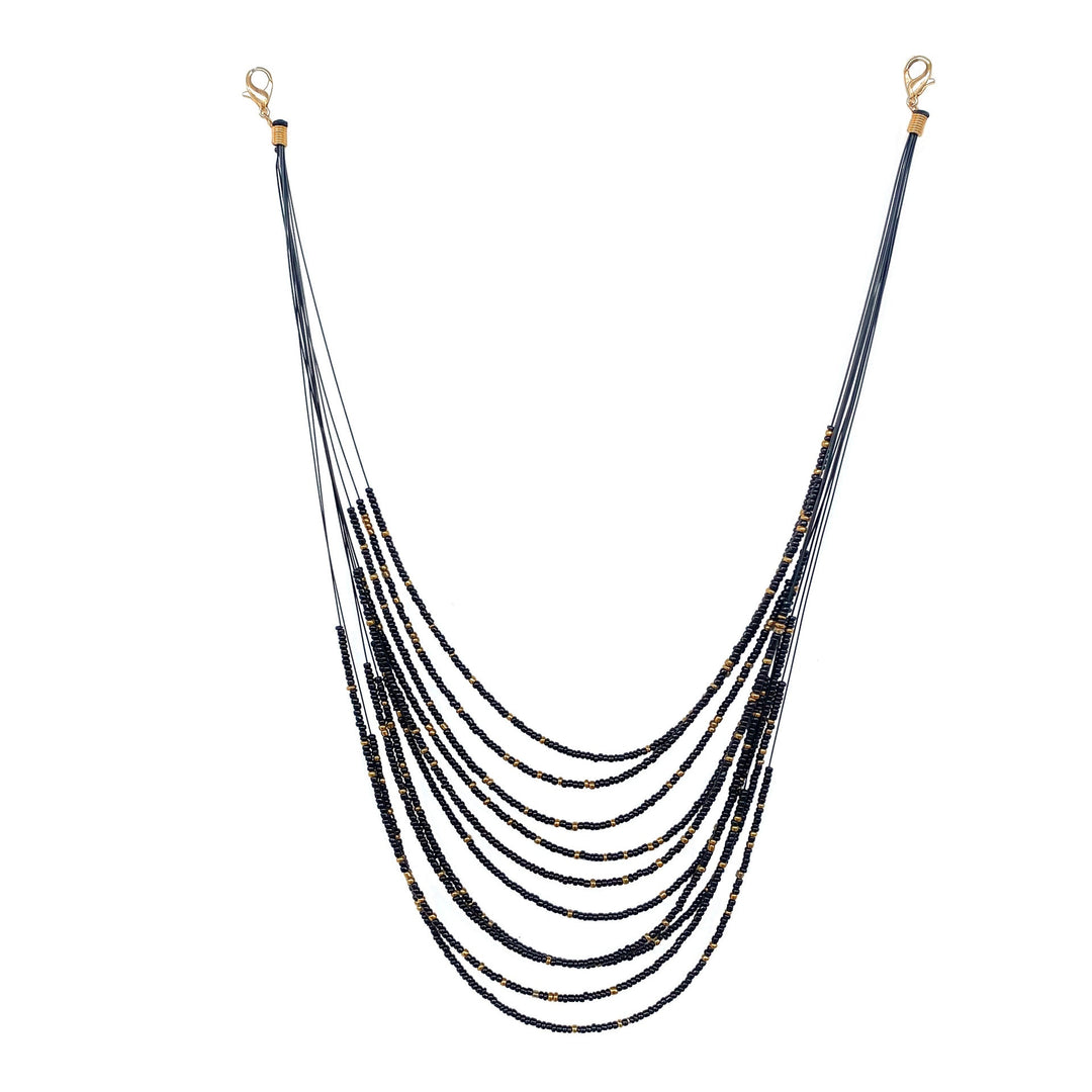 Multilayered Beaded Necklace Kalsten