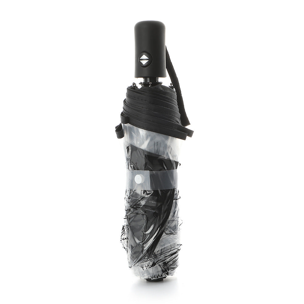 Women's Foldable Umbrella with Floral Pattern Kalsten