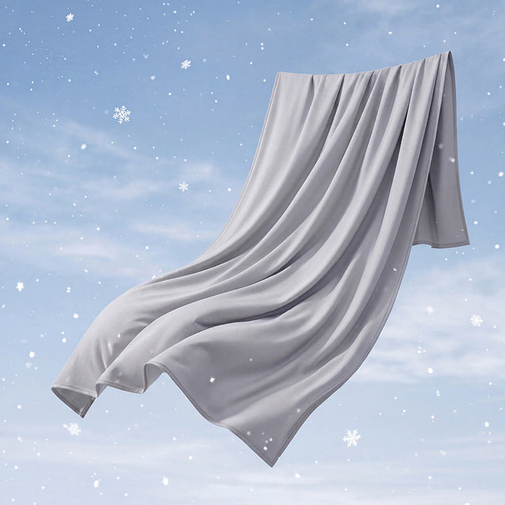 Unisex nan thermoregulating cashmere look cuddly blanket made of microfiber extra large Kalsten