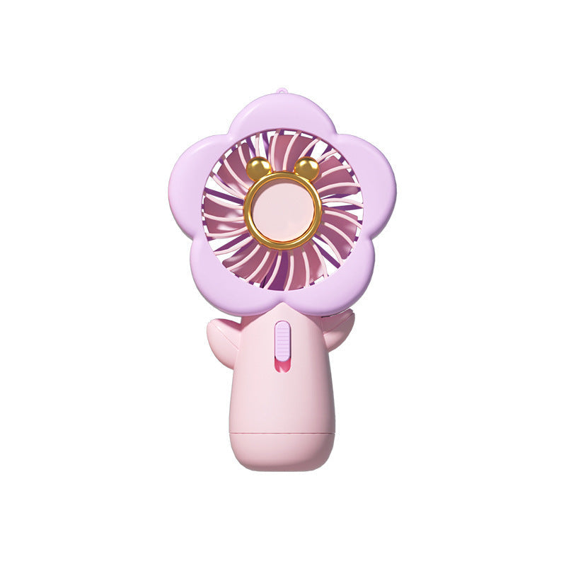 Ladies Portable Flower Fan Kalsten