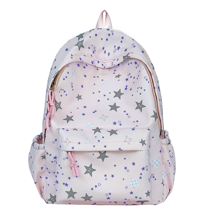 Girls' Star Patterned Backpack Kalsten
