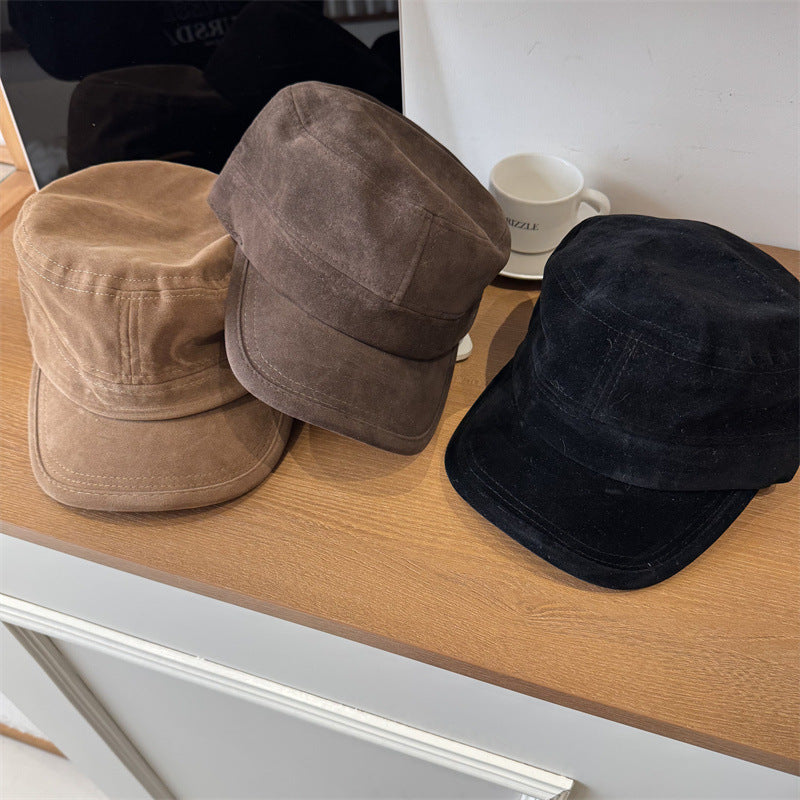 Men's Casual Suede Field Cap Kalsten