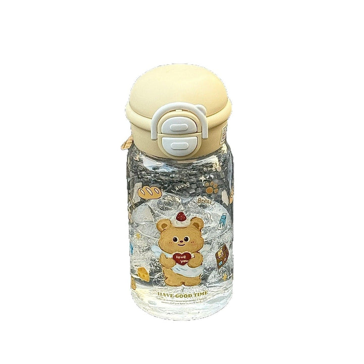 Ladies child-friendly drinking bottle with funny dog design Kalsten