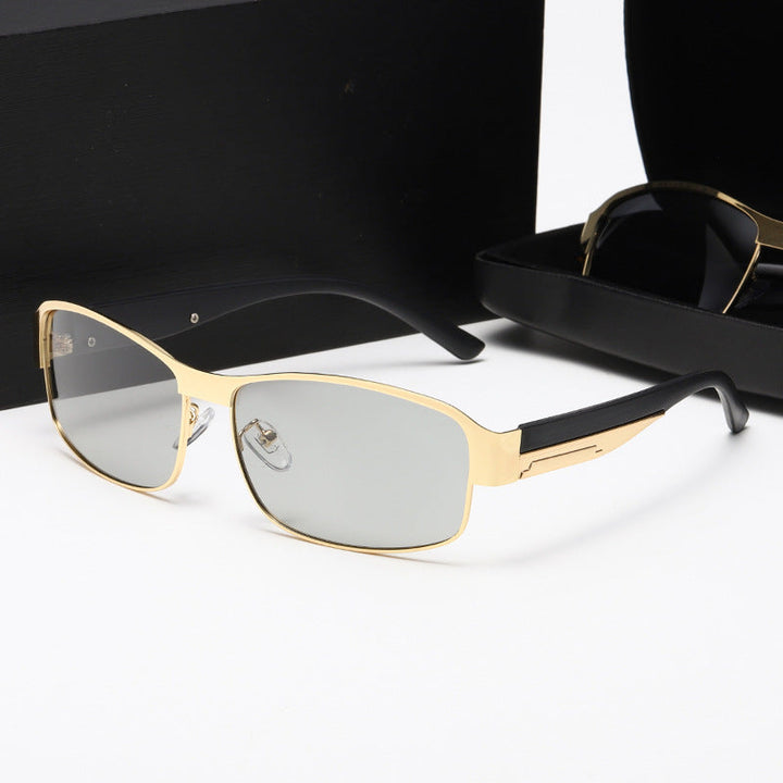 Ladies sporty sunglasses with robust metal frame and polarized lenses Kalsten