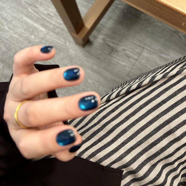 Artificial Nail Tips in Fashionable Shimmer Look Kalsten